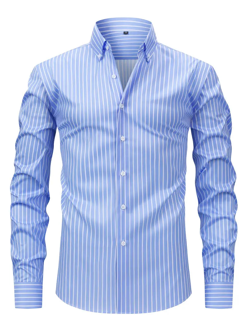 Bruce - Chic Striped Shirt