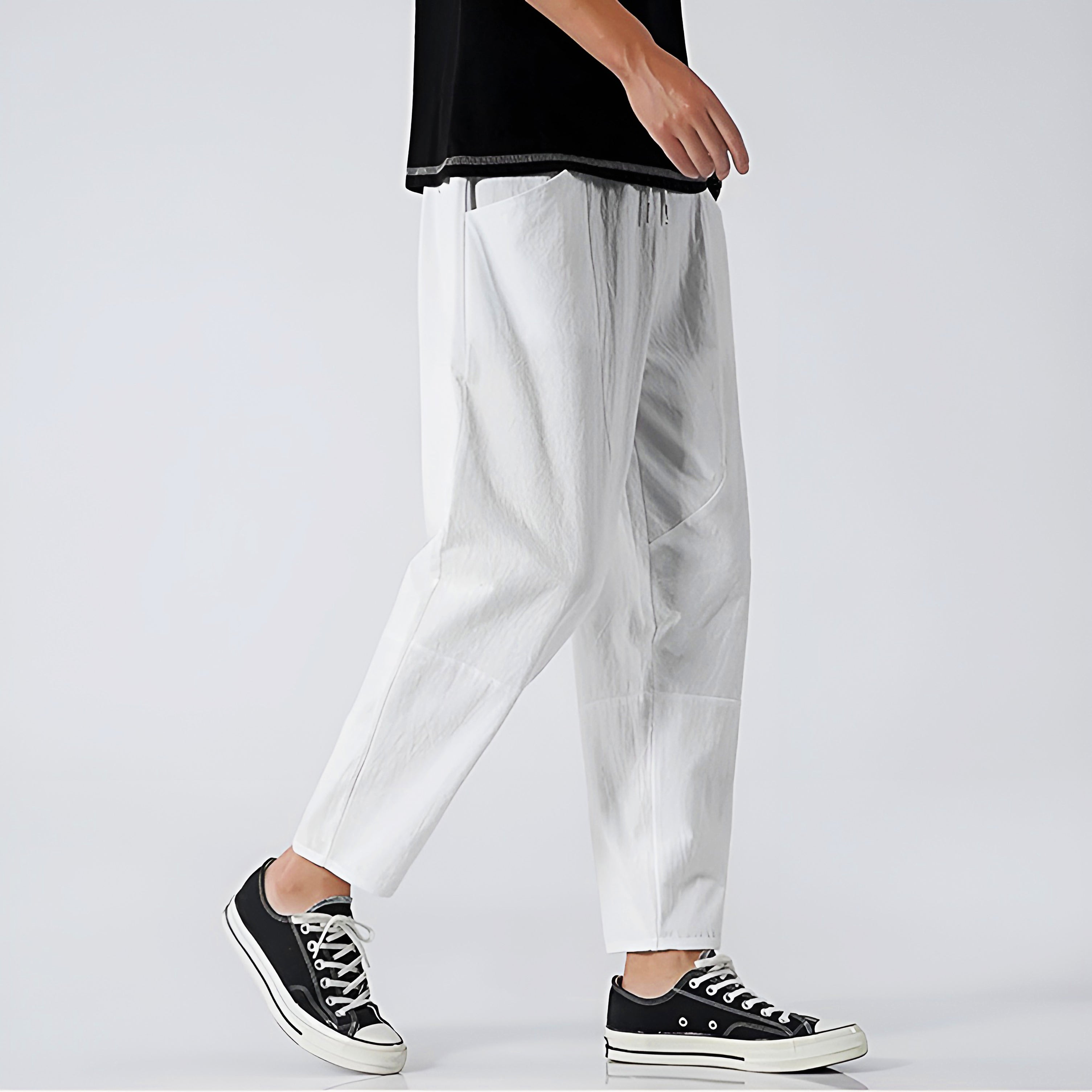 Urban Cropped Cotton Pants