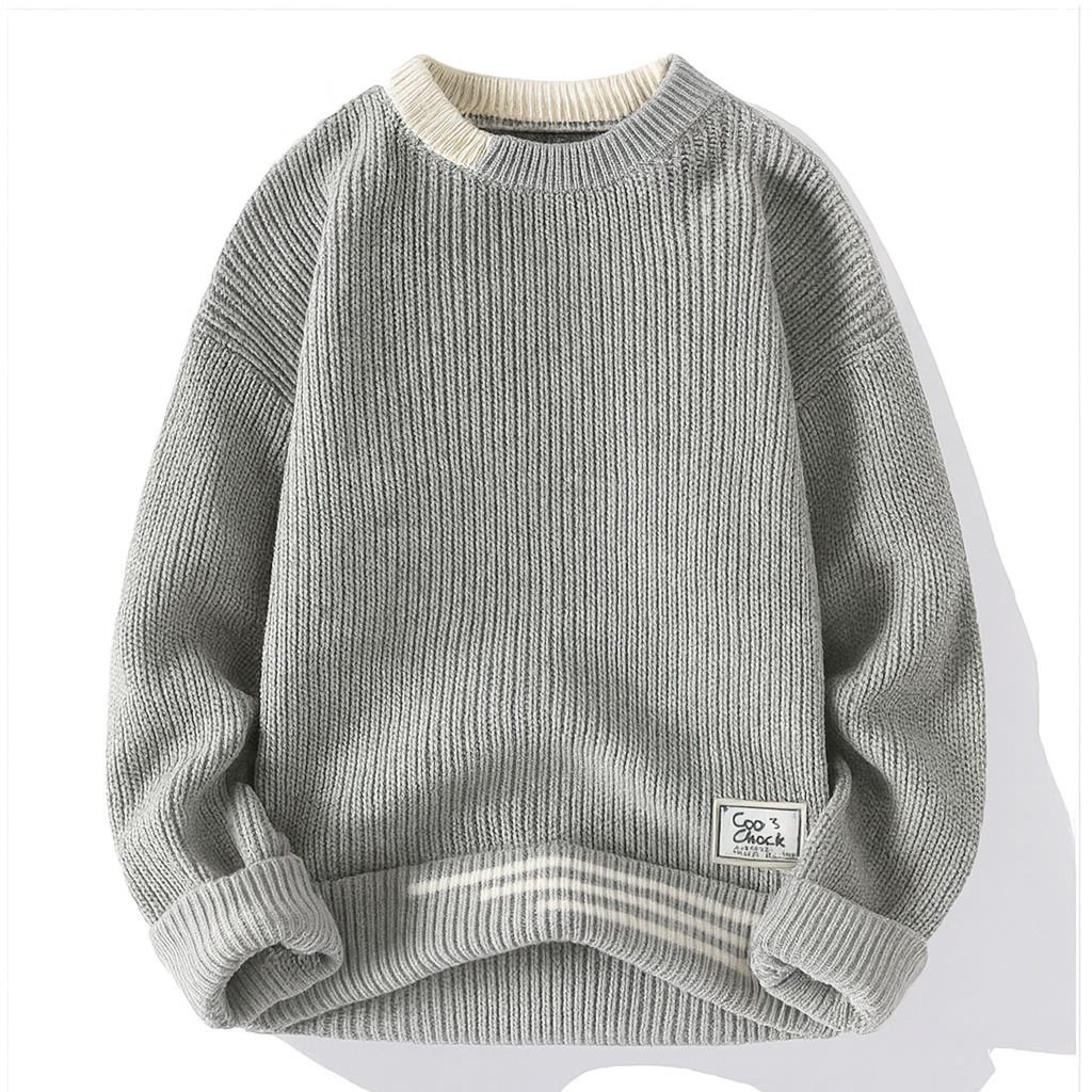 Harrison Color Tone Knitted Sweater