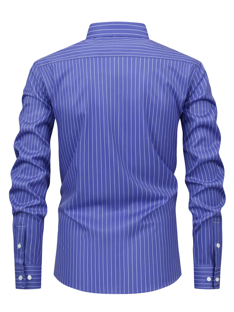 Bruce - Chic Striped Shirt