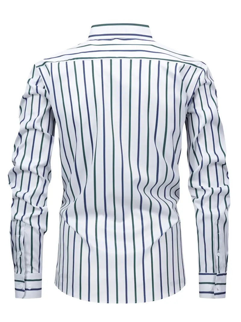 Bruce - Chic Striped Shirt