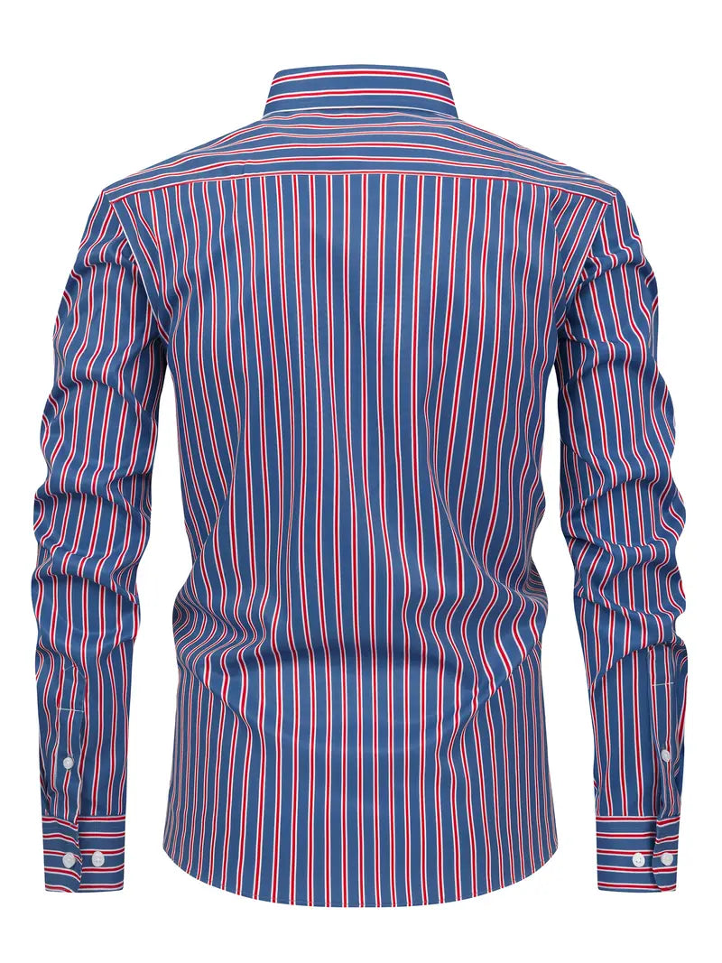 Bruce - Chic Striped Shirt