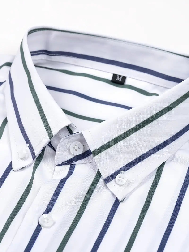 Bruce - Chic Striped Shirt