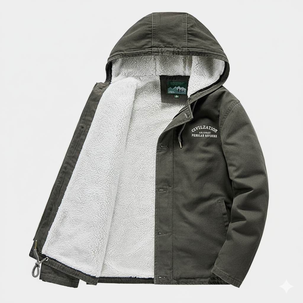 Thermal Hooded Cotton Jacket