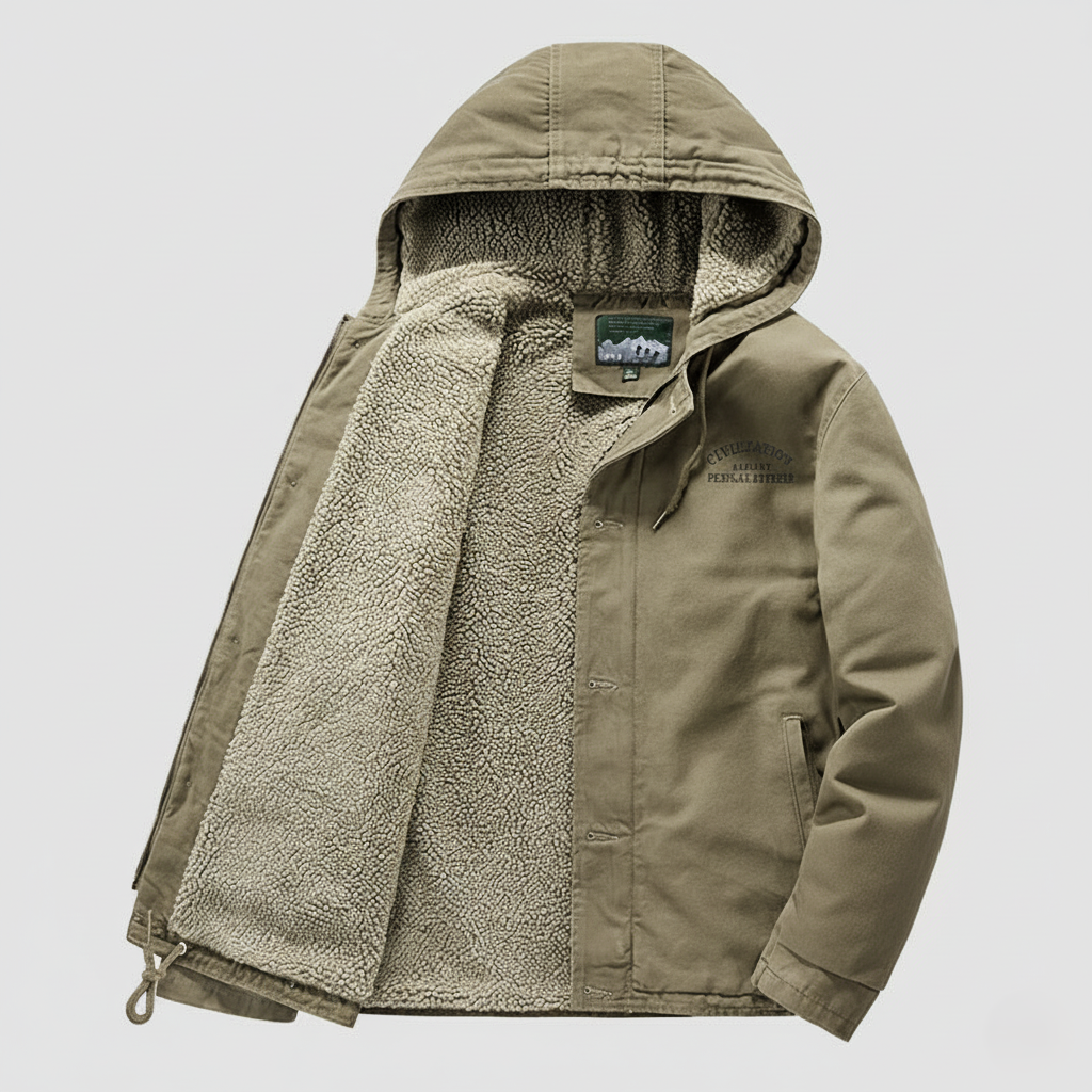 Thermal Hooded Cotton Jacket