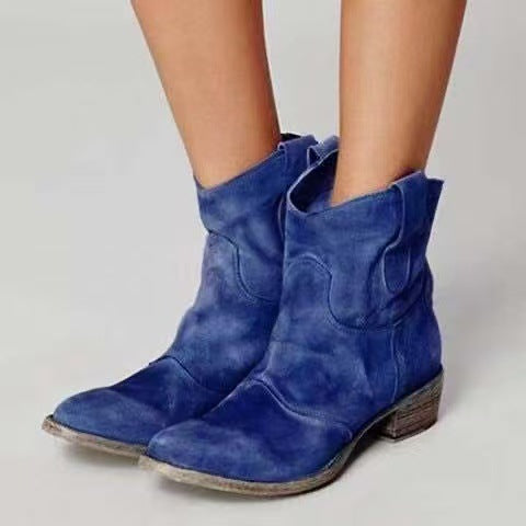 Carlotta - Suede Ankle Boots