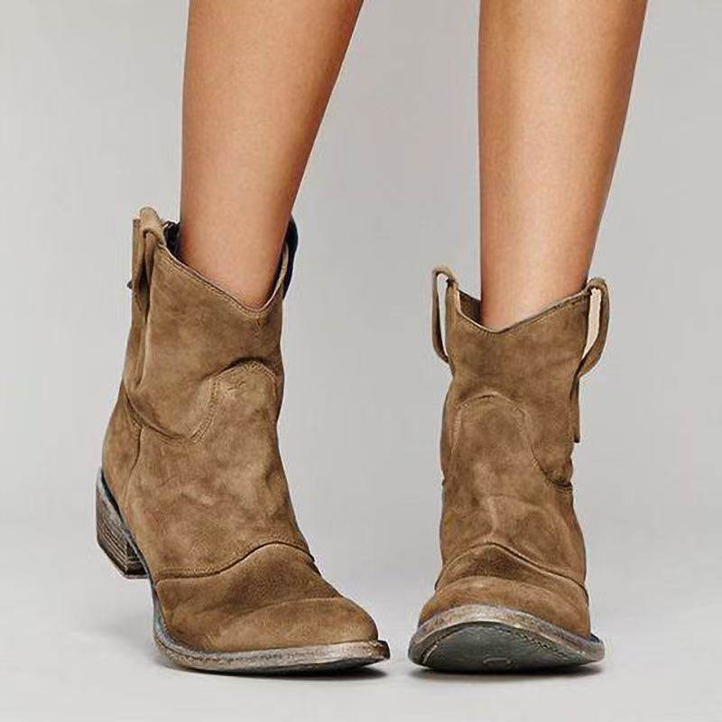 Carlotta - Suede Ankle Boots