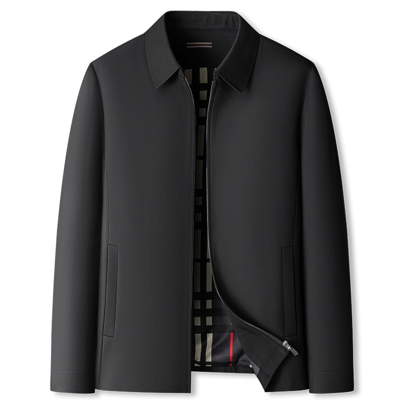 Adolfo | Zip-Front Tailored Wind Jacket