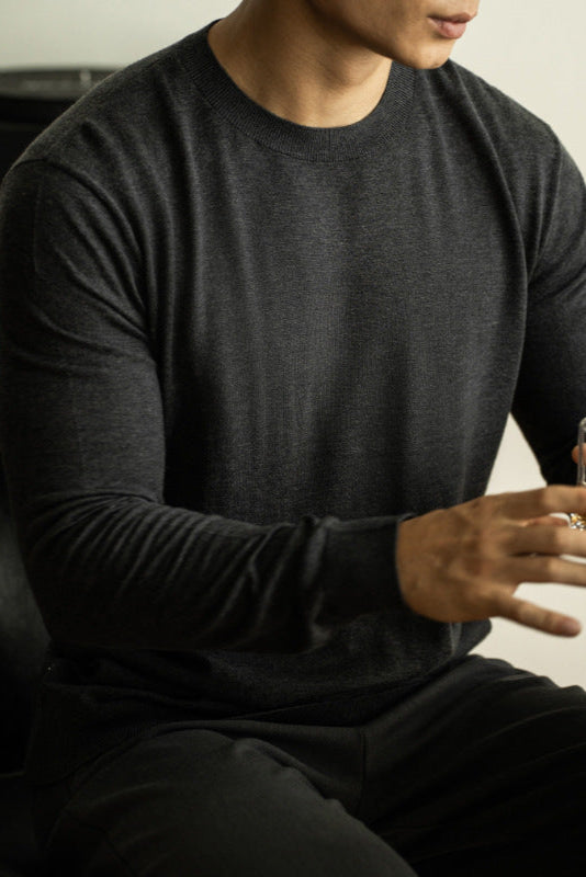 Galen Silk Long Sleeve