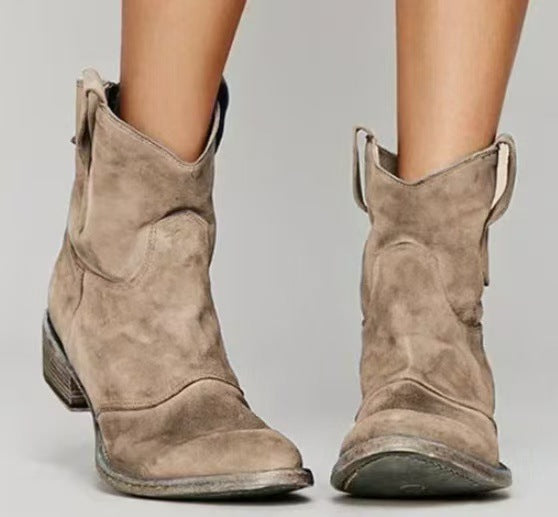 Carlotta - Suede Ankle Boots