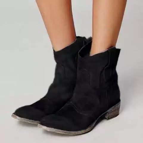 Carlotta - Suede Ankle Boots