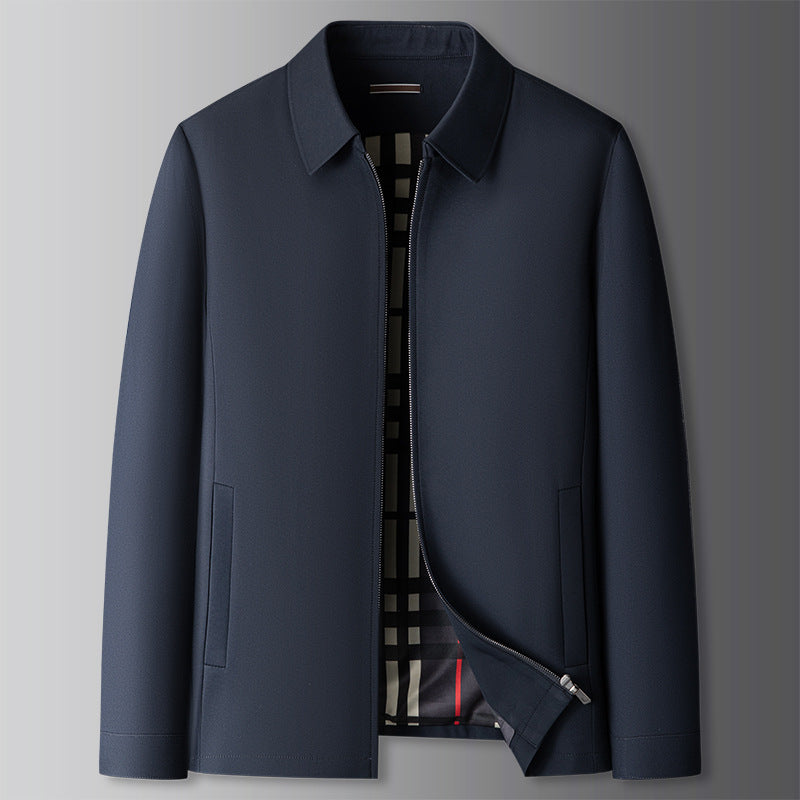 Adolfo | Zip-Front Tailored Wind Jacket