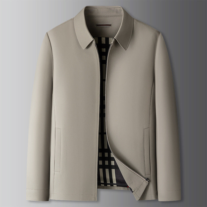 Adolfo | Zip-Front Tailored Wind Jacket