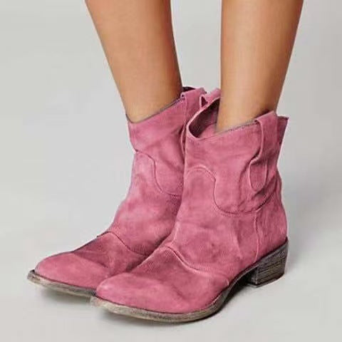 Carlotta - Suede Ankle Boots