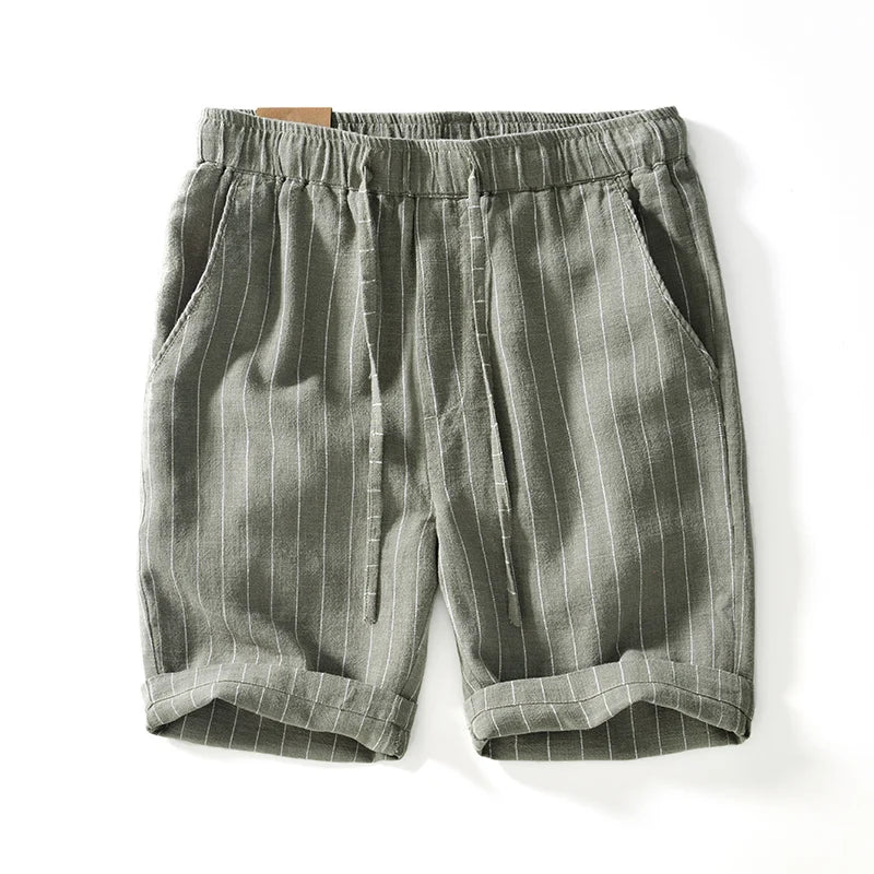 Coastline Cotton Linen Shorts