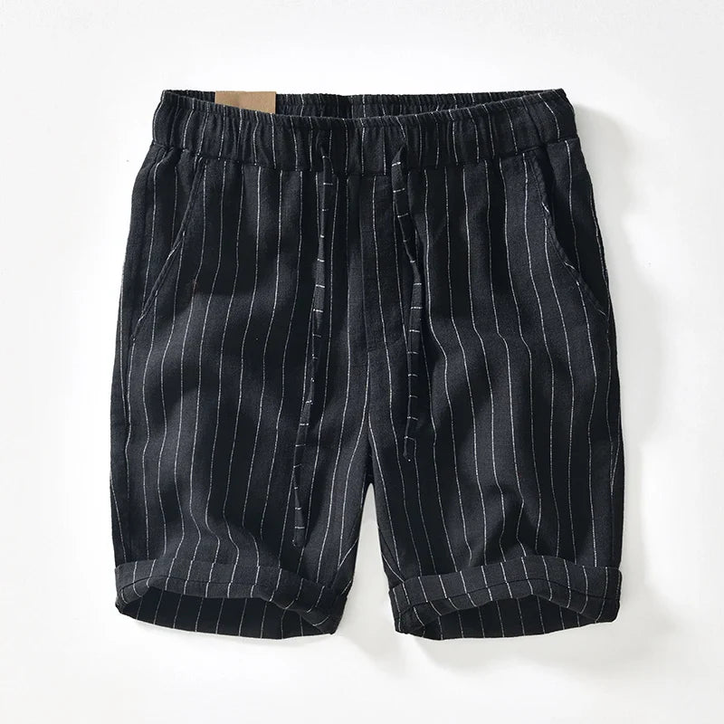 Coastline Cotton Linen Shorts
