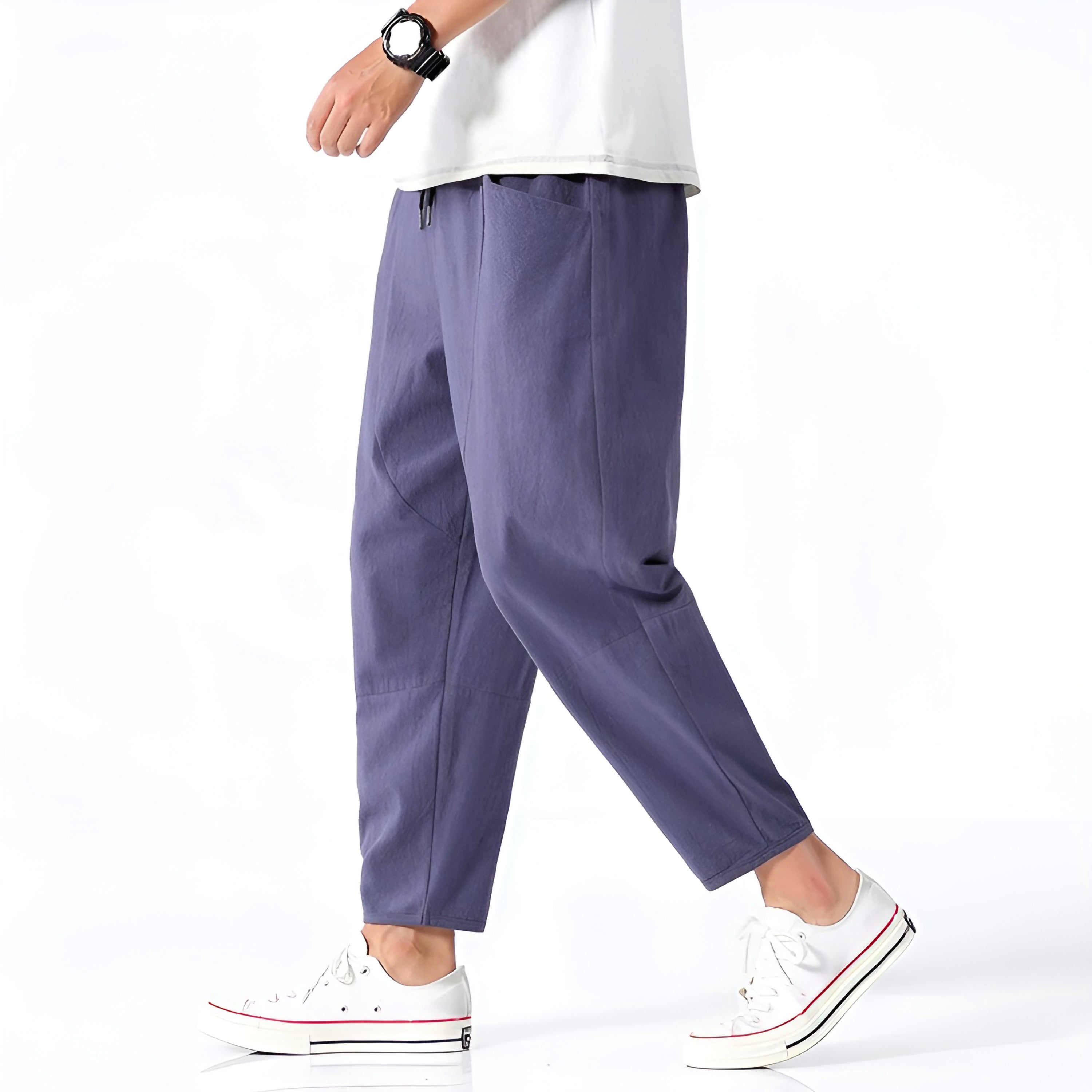 Urban - Cropped Cotton Pants