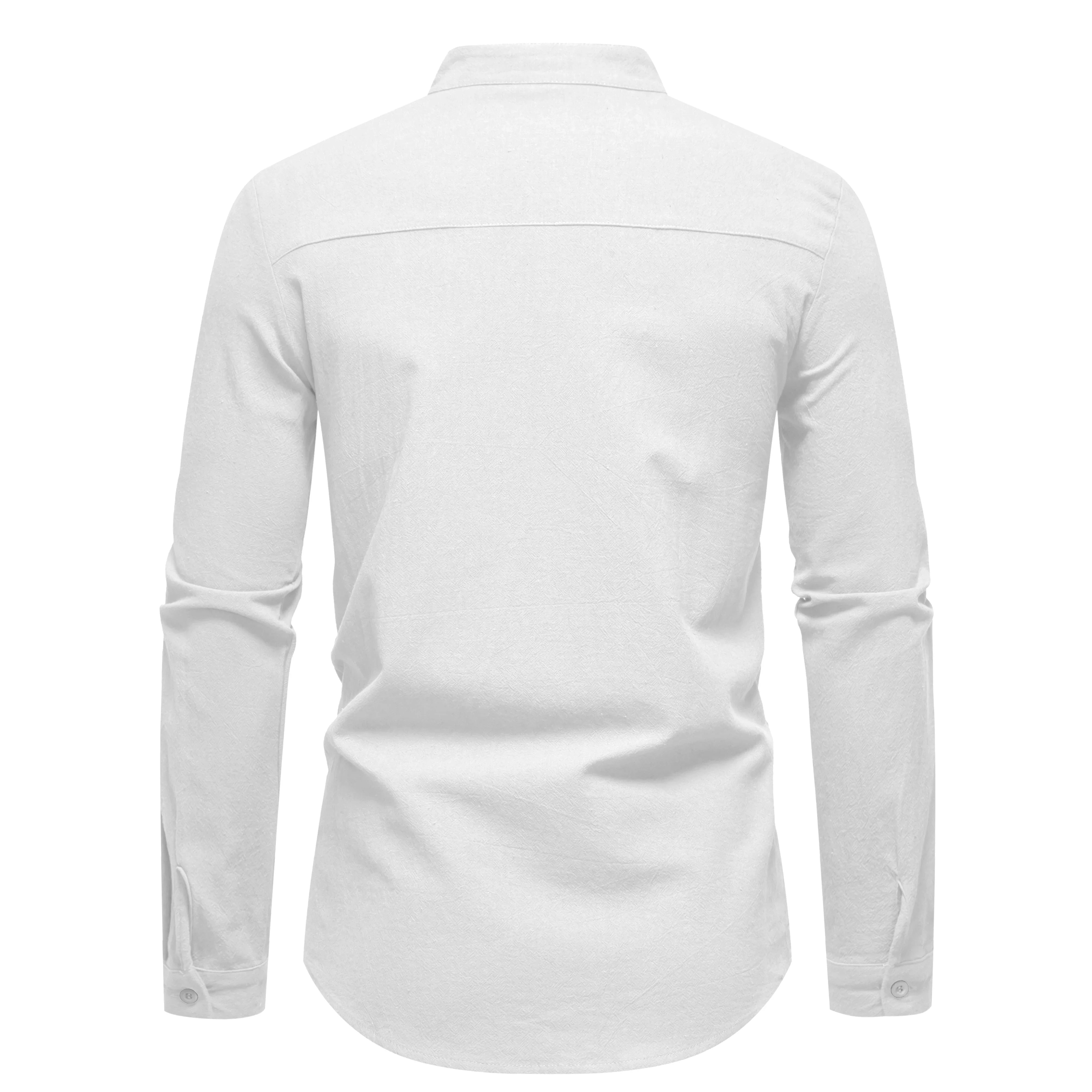 Nate - Stand Collar Shirt