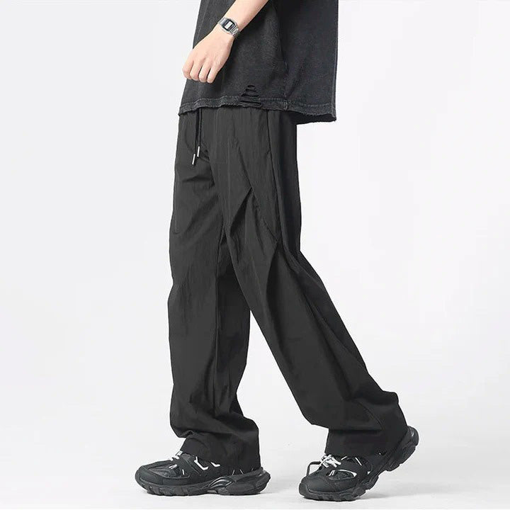 Tufted Parachute Pants