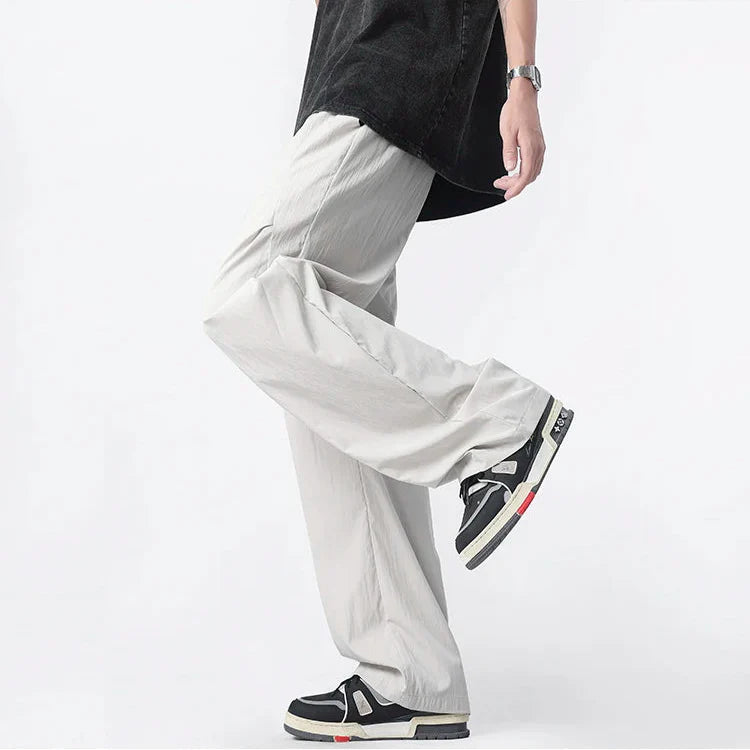 Tufted Parachute Pants