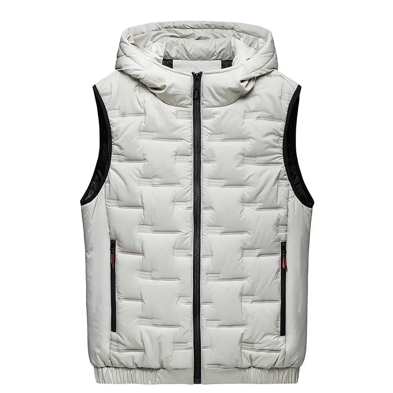 Embossed Down Vest
