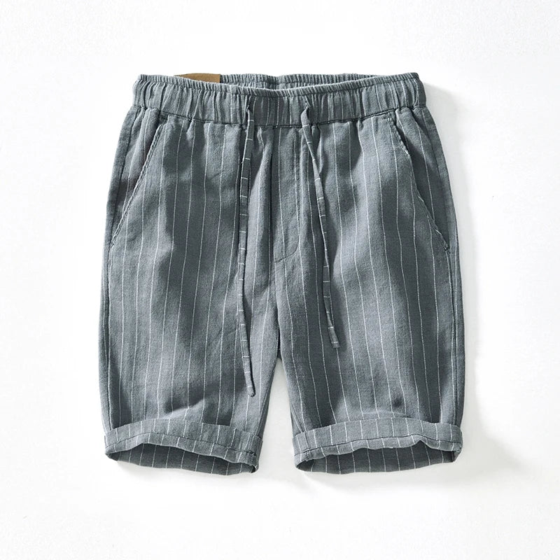 Coastline Cotton Linen Shorts