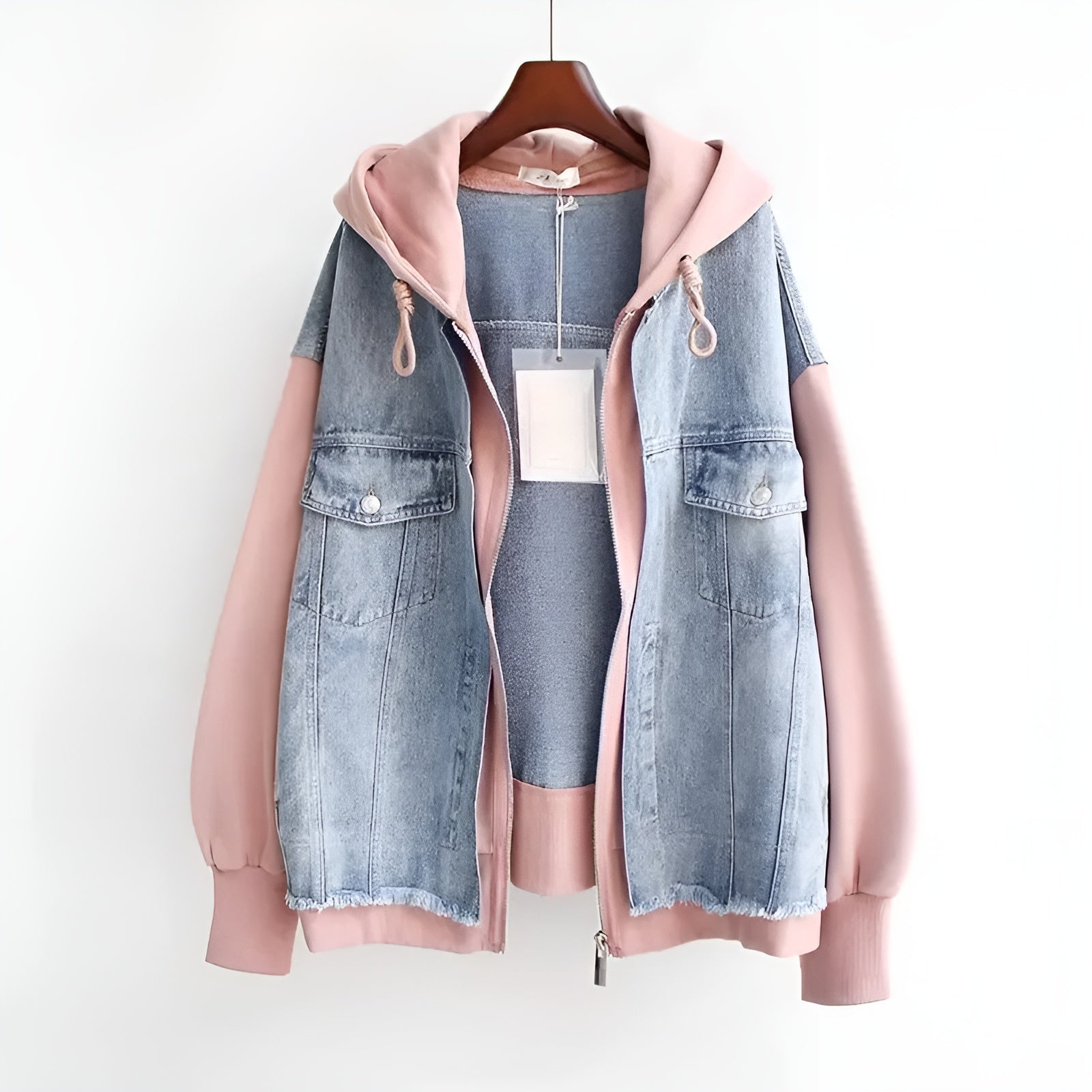 Mila Denim Hoodie
