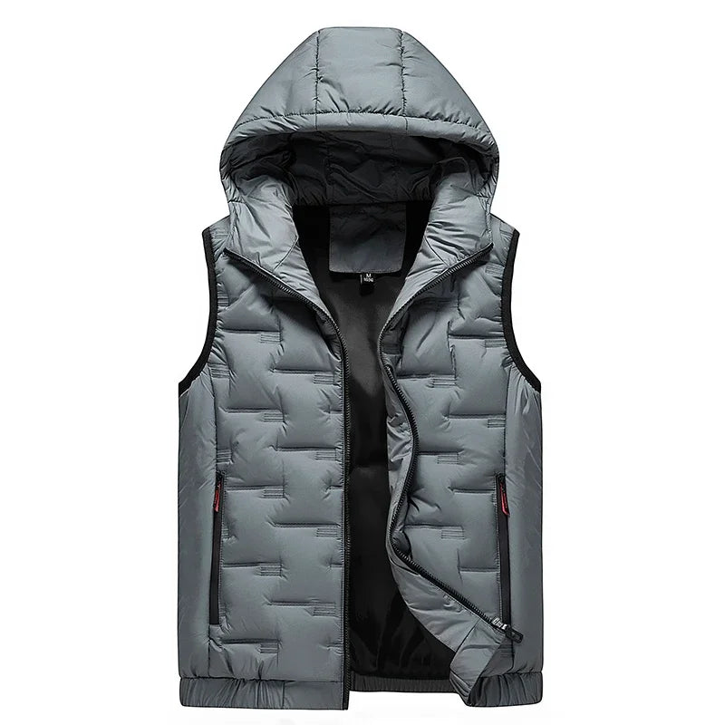 Embossed Down Vest