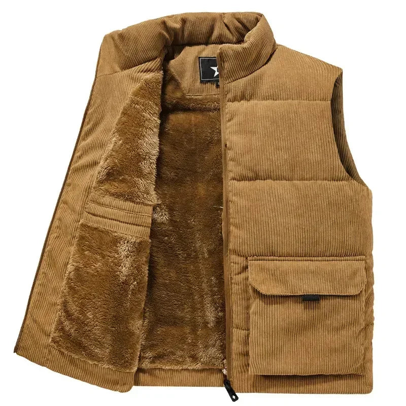 Corduroy Ribbed Vest