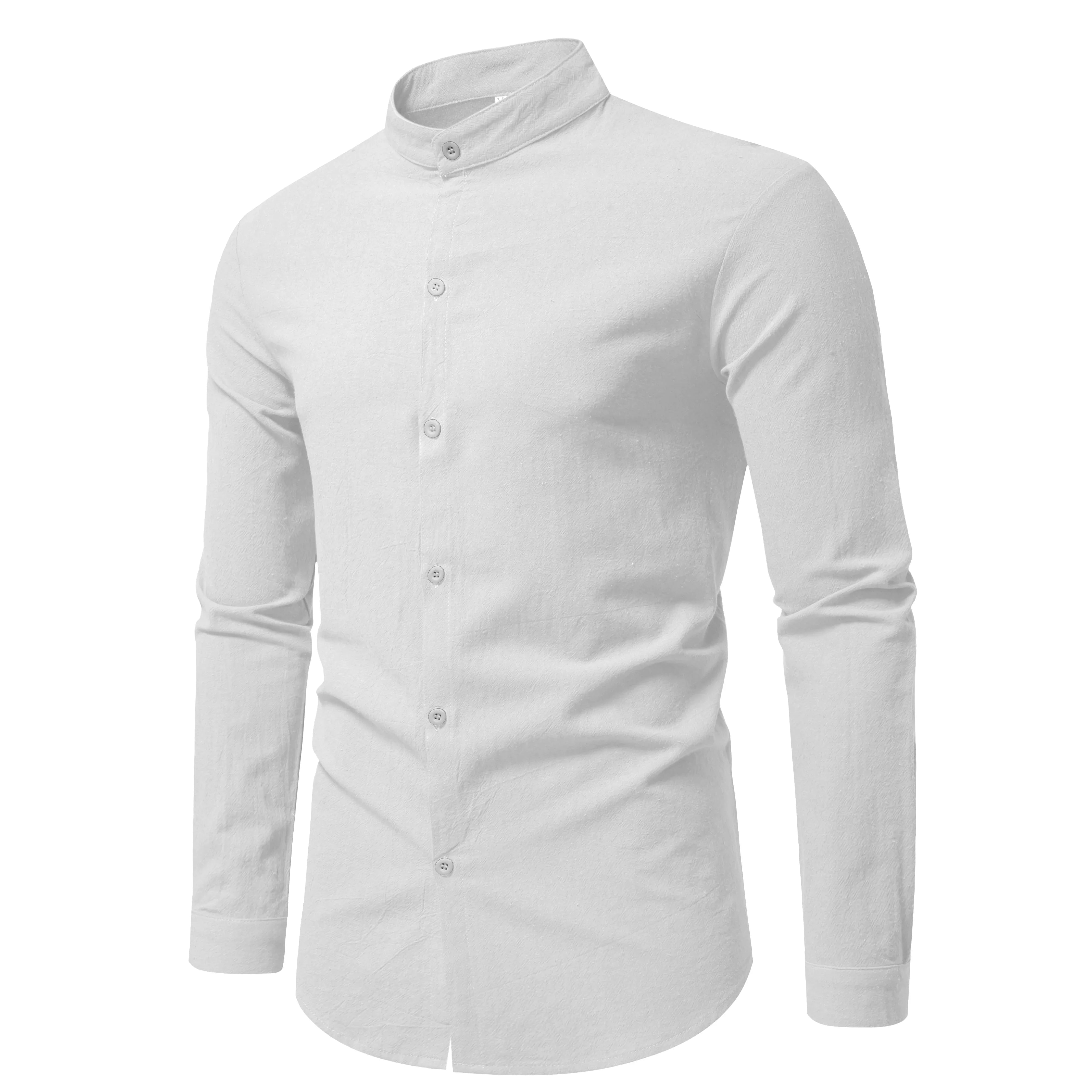 Nate - Stand Collar Shirt