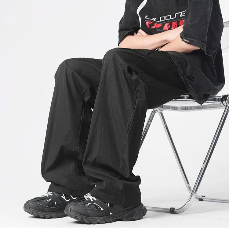 Tufted Parachute Pants