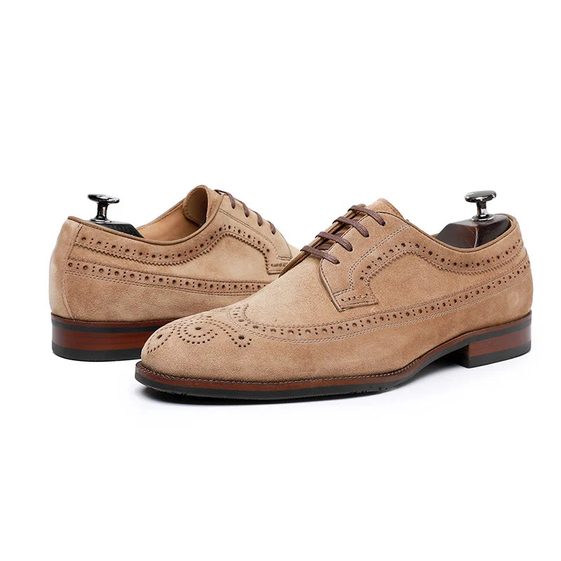 Román Suede Brogues