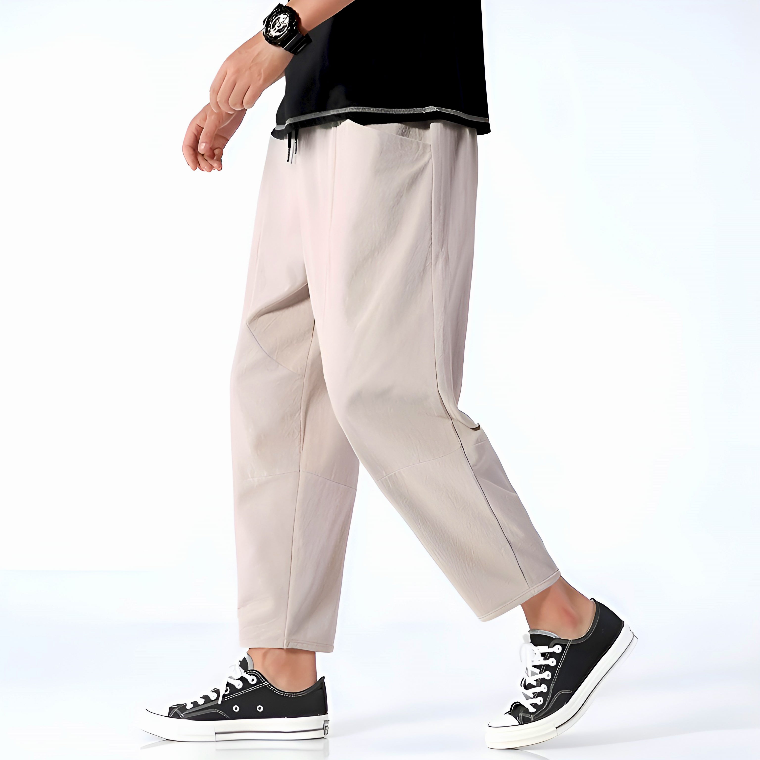 Urban Cropped Cotton Pants