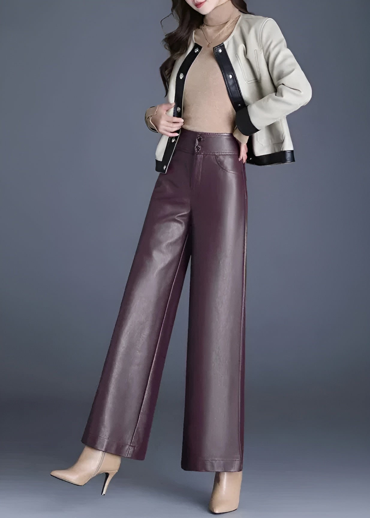High Rise Flared Pants