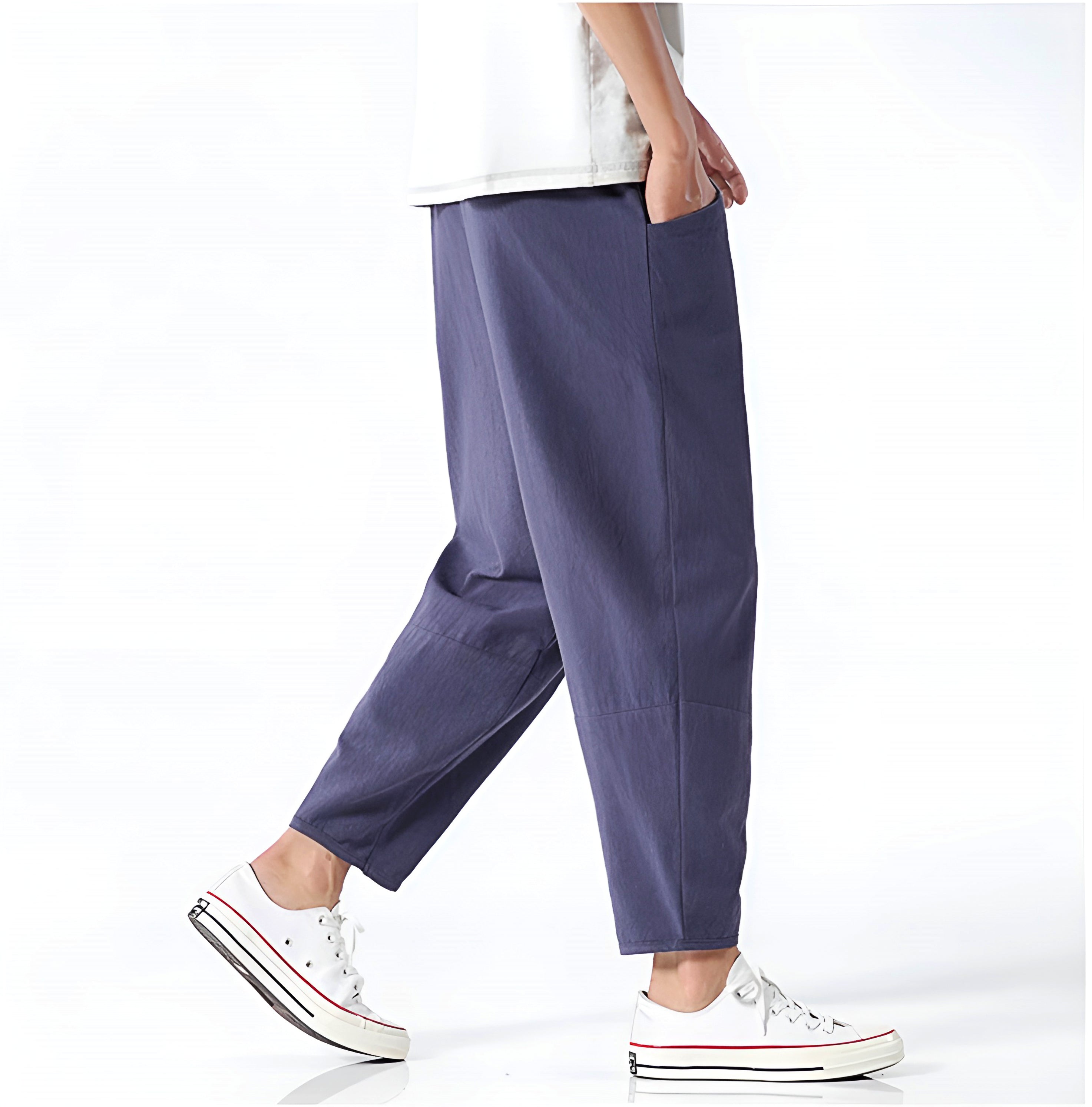 Urban - Cropped Cotton Pants