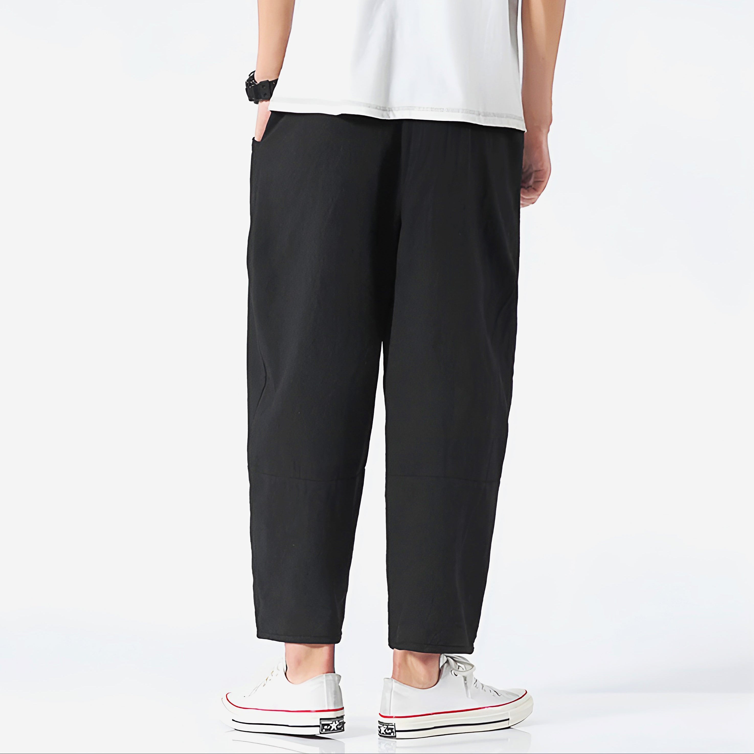 Urban - Cropped Cotton Pants