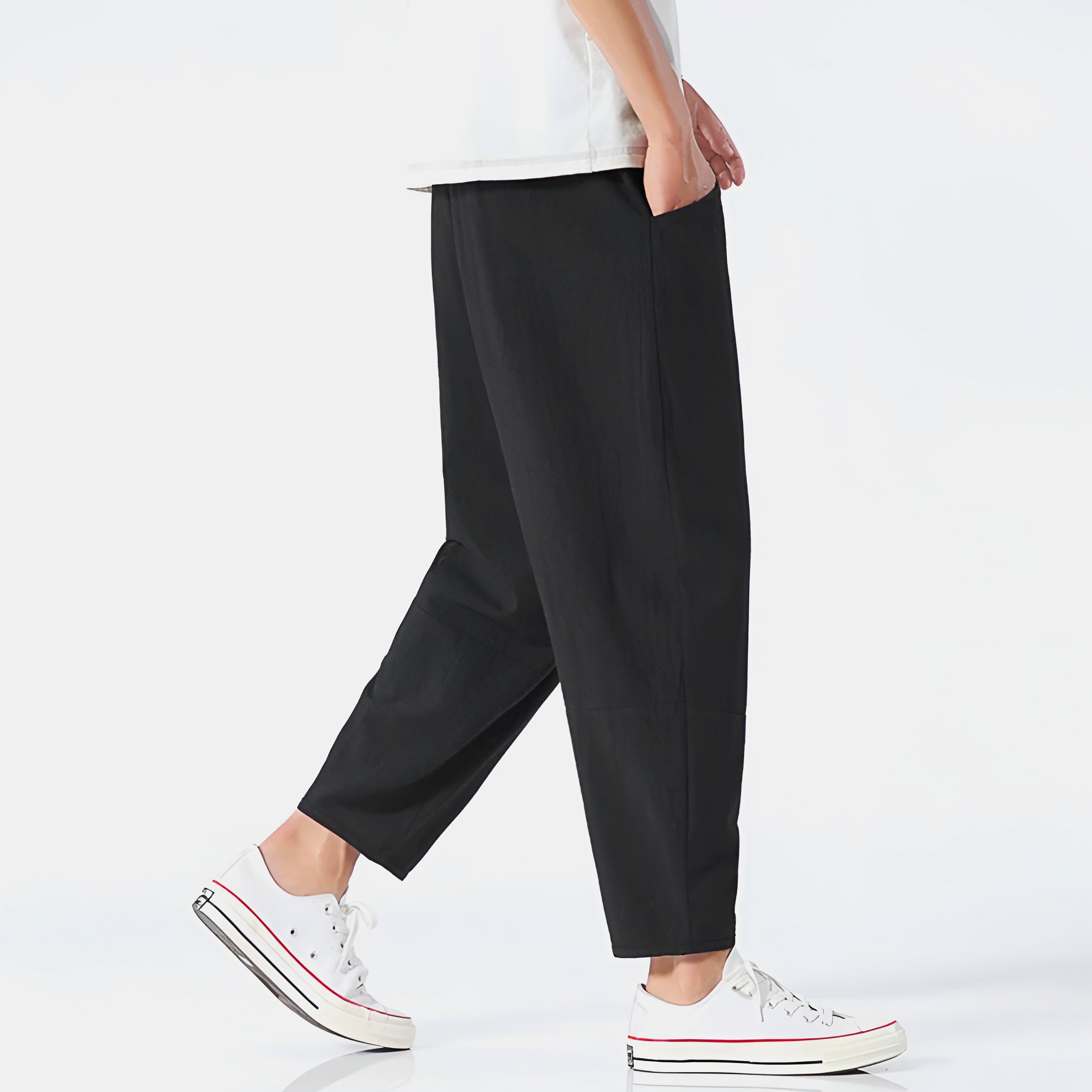 Urban - Cropped Cotton Pants