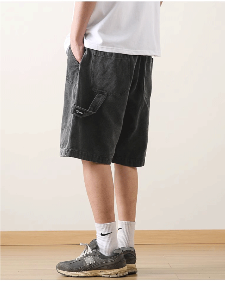 Washed Cargo Shorts