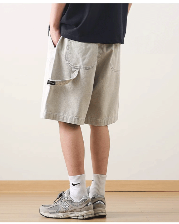 Washed Cargo Shorts