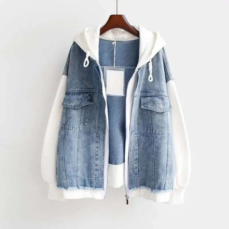 Mila Denim Hoodie