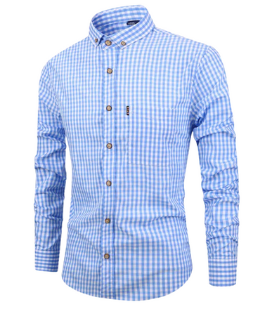 Jeff - Elegant Plaid Shirt