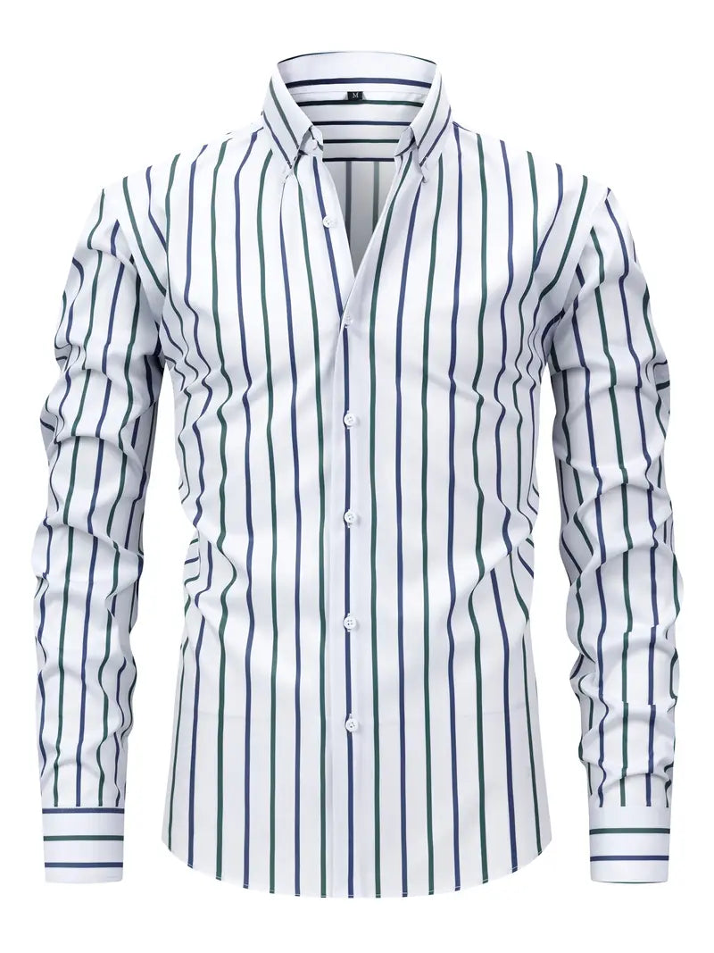 Bruce - Chic Striped Shirt