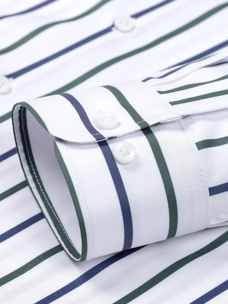 Bruce - Chic Striped Shirt