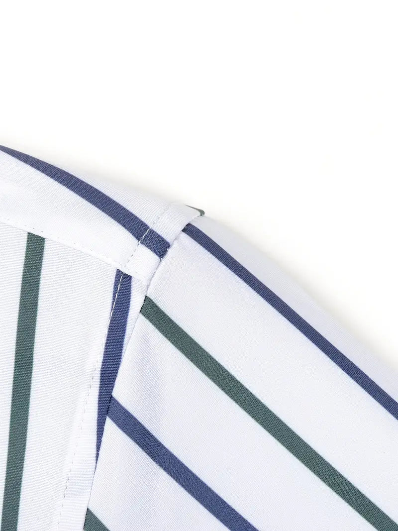 Bruce - Chic Striped Shirt