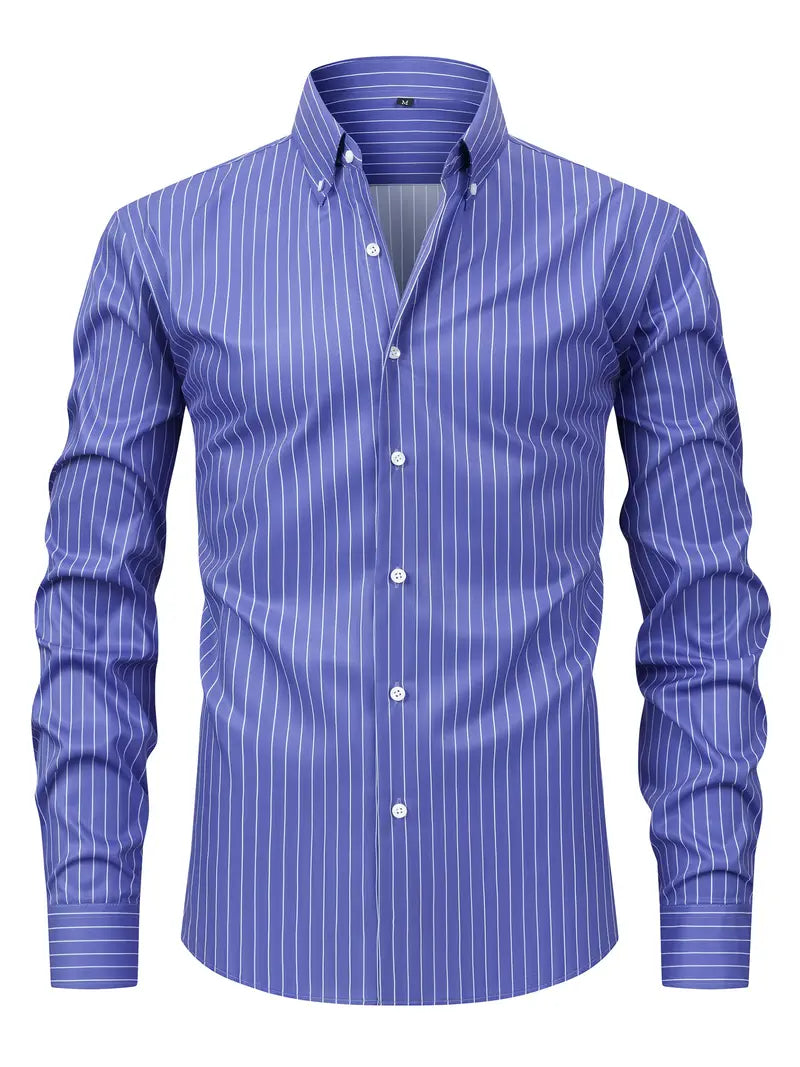 Bruce - Chic Striped Shirt