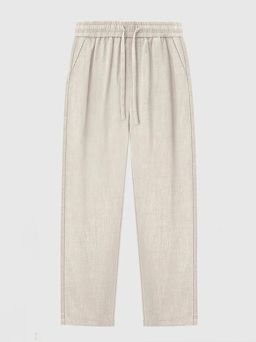 Haru Cropped Linen Pants