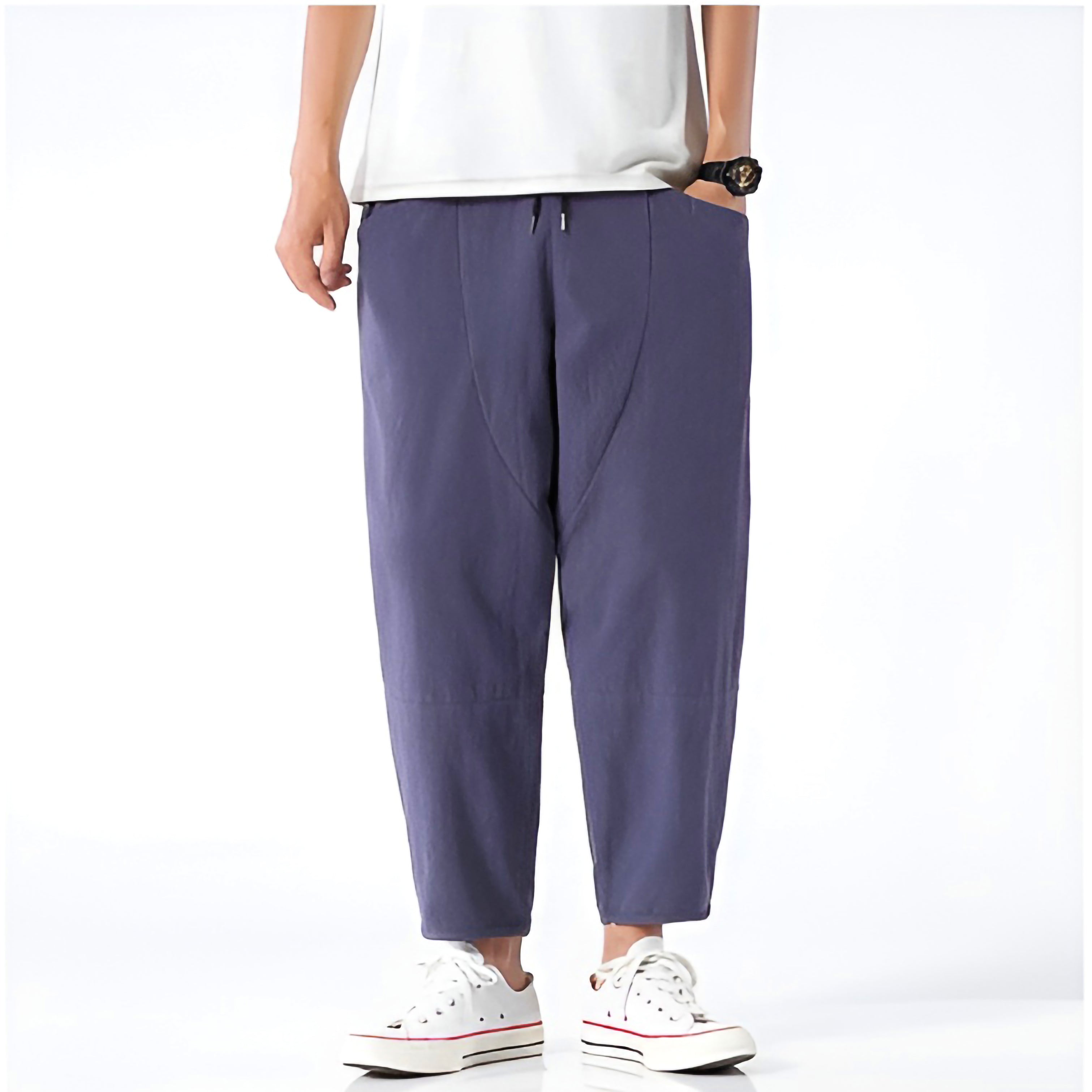 Urban - Cropped Cotton Pants