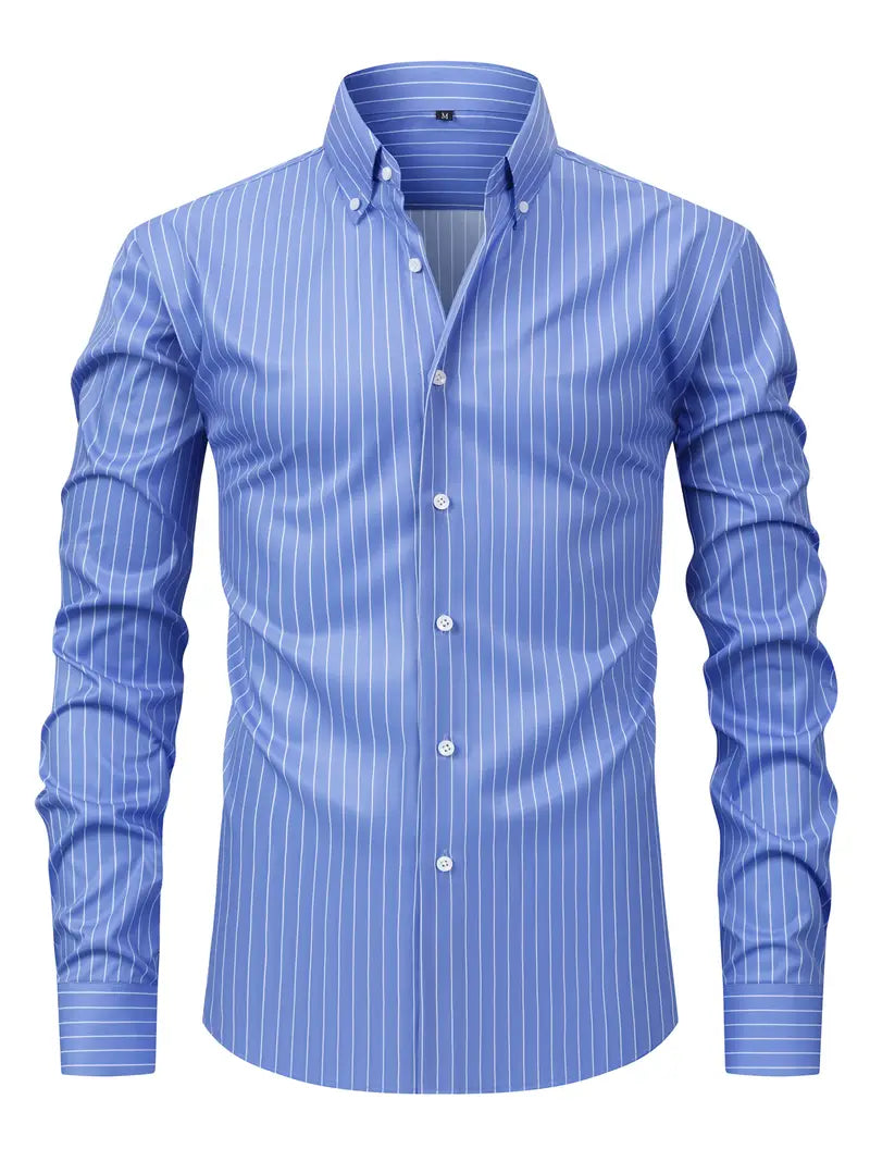 Bruce - Chic Striped Shirt