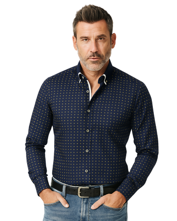 Nathan - Chic Men's Shirt